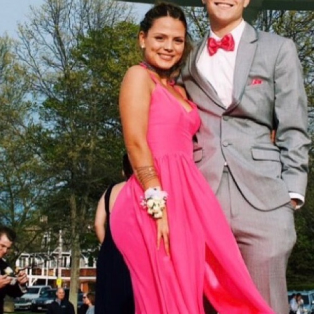 Sexy Pink, Amanda Uprichard Prom Dress size S - Picture 4 of 4